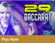 29 Baccarat Winbuzz Casino login